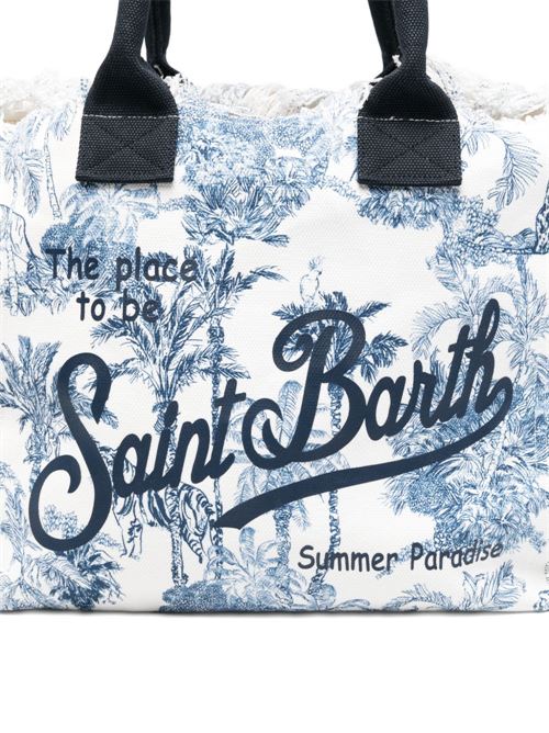 Borsa donna a spalla Vanity con palme MC2 SAINT BARTH | VANITY shoulder02156L